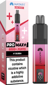 Hayati Pro Max Plus 6000 Prefilled Vape Box of 5