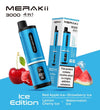 4 in 1 Merakii 3000 Puffs Disposable Vape Pod Kit Box of 5