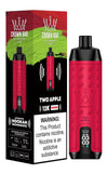 Al Fakher 12000 Puffs Hookah Disposable Vape Box of 10 - Two Apple - vapeukwholesale