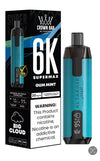 Al Fakher Supermax 6k Puffs Disposable Vape Pod Kit (Box of 5) - Berry Ice - vapeukwholesale
