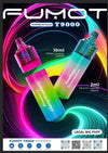 Fumot T9000 Disposable Vape Box of 5 - Mcr Vape Distro
