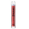 SKE Crystal 600 Puffs Disposable Vape Pod Device 20MG - Box of 10 - Cherry Ice -Vapeuksupplier