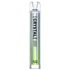 SKE Crystal 600 Puffs Disposable Vape Pod Device 20MG - Box of 10 - Green Grape -Vapeuksupplier
