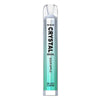 SKE Crystal 600 Puffs Disposable Vape Pod Device 20MG - Box of 10 - Sour Apple -Vapeuksupplier