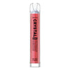 SKE Crystal 600 Puffs Disposable Vape Pod Device 20MG - Box of 10 - Strawberry Watermelon Bubblegum -Vapeuksupplier