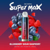 Ske Crystal Original Super Max 4500 Disposable Vape - Box Of 10 - Blueberry Sour Raspberry -Vapeuksupplier