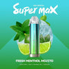 Ske Crystal Original Super Max 4500 Disposable Vape - Box Of 10 - Fresh Menthol Mojito -Vapeuksupplier